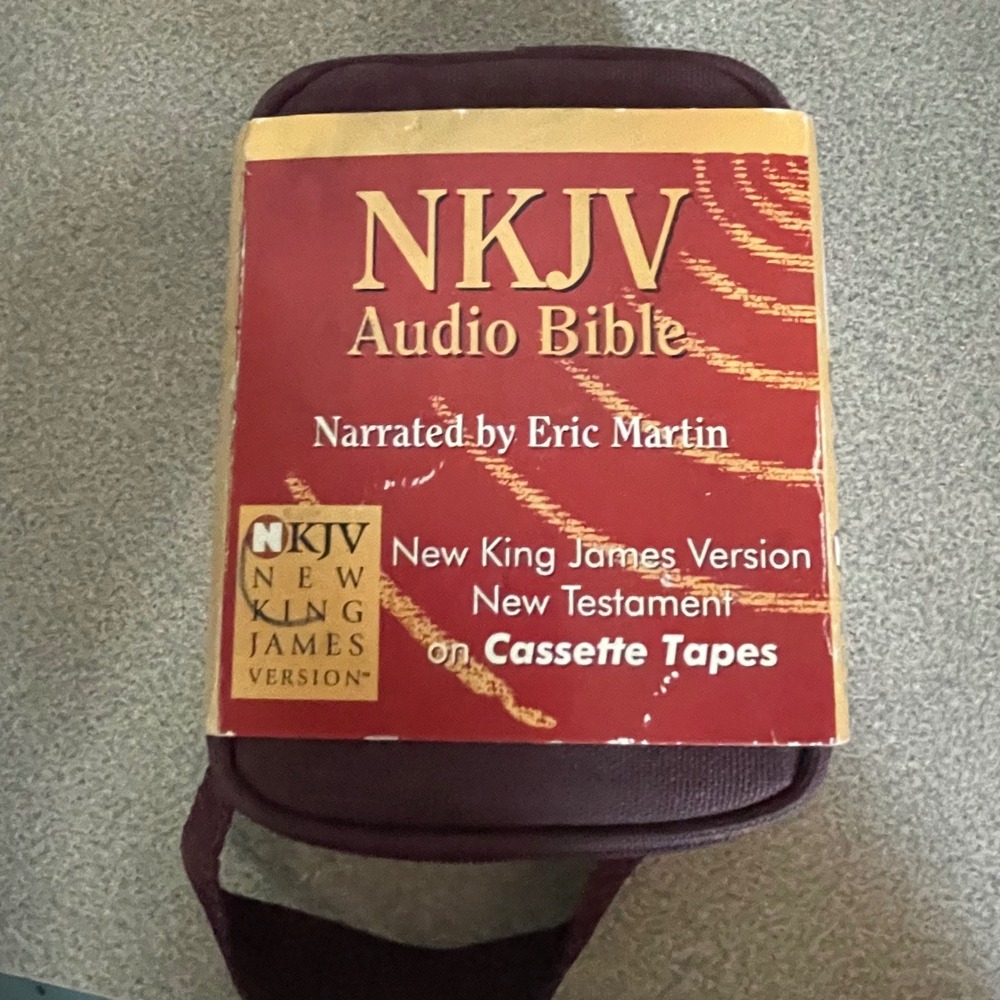NKJV Audio Bible New Testament 12 Cassette Tape Set Eric Martin World Bible NK6B